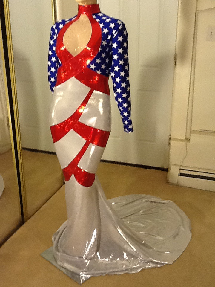 STARS ☀ RED STRIPES PATRIOTIC DRESS ...